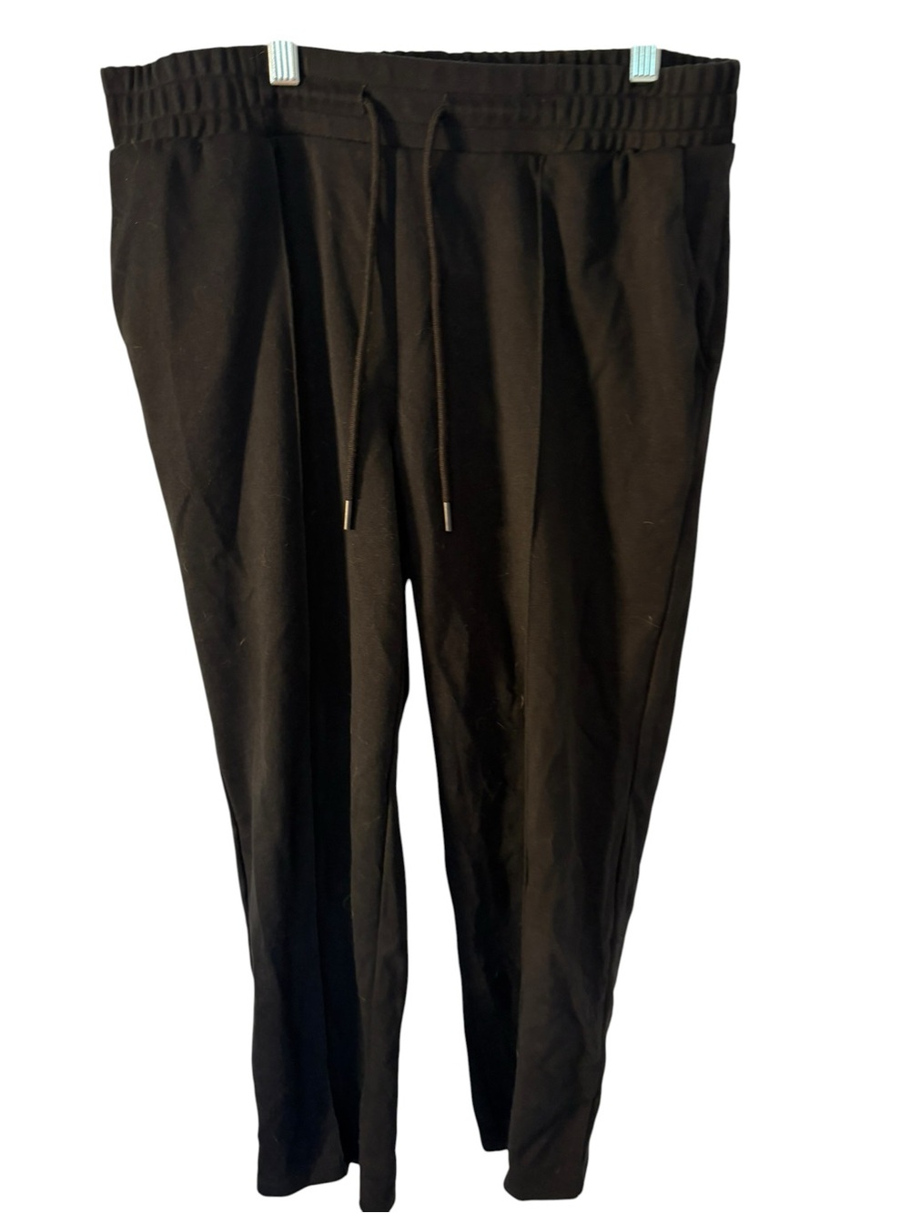 a new day Black Drawstring Joggers with Tapered Leg